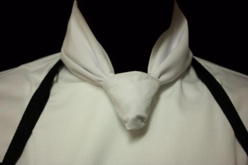 Gourmet Wear Neckerchief Black or White - Image 2