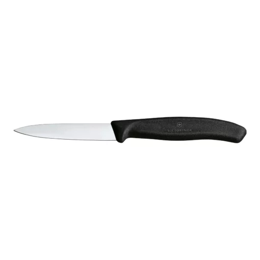 Victorinox Paring Knife 8cm Point Black Handle