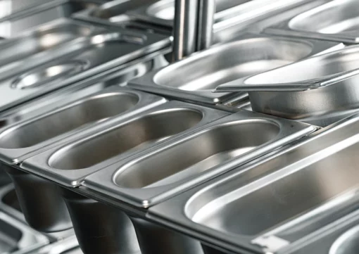 Chef Inox Gastronorm Trays 1/4 Stainless Steel 18/10 Heavy Duty - Image 2