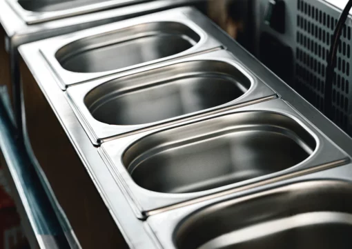 Chef Inox Gastronorm Trays 1/6 Stainless Steel 18/10 Heavy Duty - Image 2