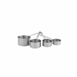 Measuring Cups Stainless Steel 4pc 60-240ml Deluxe