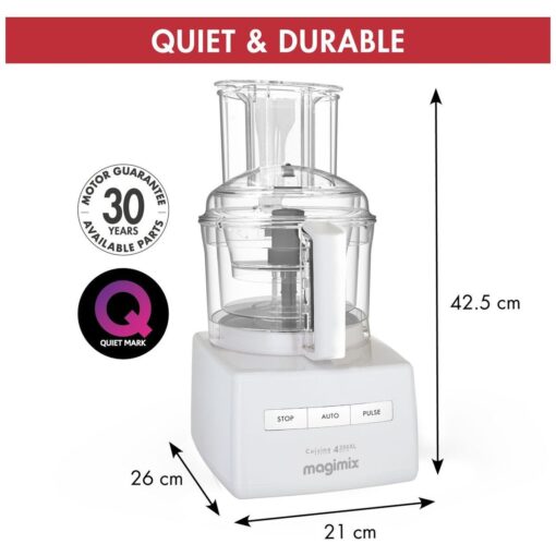 Magimix Food Processor 4200XL- White - Image 3