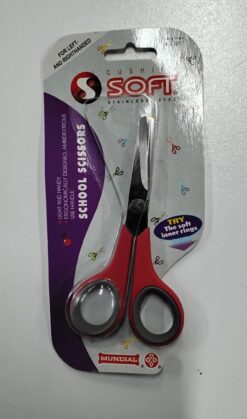 Mundial Pocket School Scissors 10.5cm Red