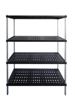 Mantova Real Tuff Shelves- Stainless Steel Post Style
