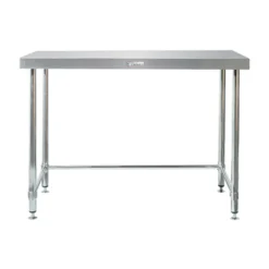Simply Stainless Work Benches- With Leg Brace