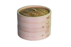 Avanti Bamboo Steamer Basket Set- 20cm