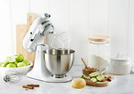 Kitchenaid Mixer KSM45 Tilt Head - White - Image 4
