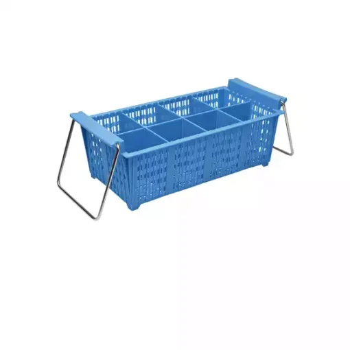 CaterRax 8 Compartment Cutlery Wash Basket- With Handles