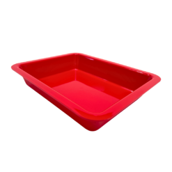 MTA Durable Food Grade Display Tray- Red 314mm*256mm*58mm
