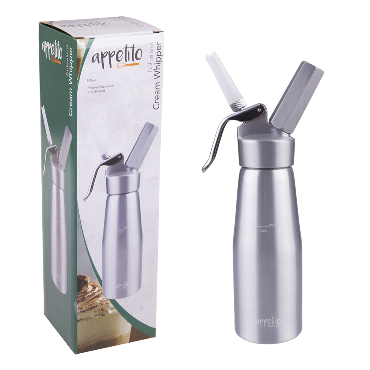 Appetito Professional Cream Whipper 500ml