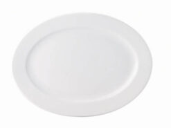 Royal Porcelain Chelsea Oval Platter Wide Rim