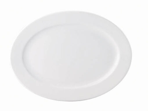 Royal Porcelain Chelsea Oval Platter Wide Rim