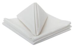White Fabric Napkin/ Waiters Cloth