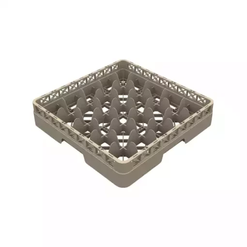 25 Compartment Glass Dishwasher Rack