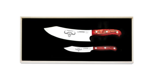 Giesser Premium Cut Red Diamond 2 piece Knife Set