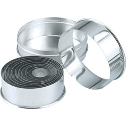 Cutter Set Plain Round Tin 11pc 25-95mm