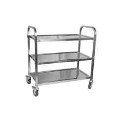 Sunnex Stainless Steel Trolley - 3 Shelf